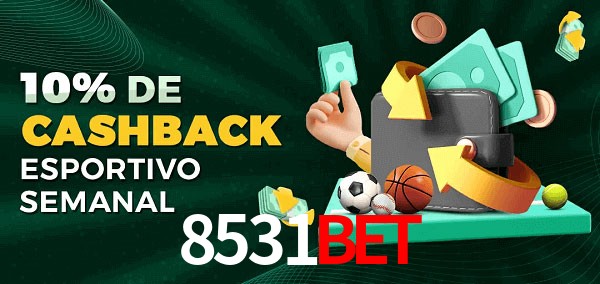 10% de bônus de cashback na 8531Bet